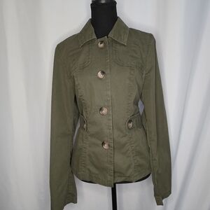 Old Navy Olive Green Utility Jacket